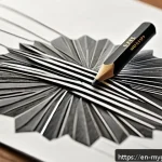 금속 굿즈 배지 키링 제작 과정 - A detailed close-up of a custom metal pin design process showing an artist’s hand sketching a mascot...